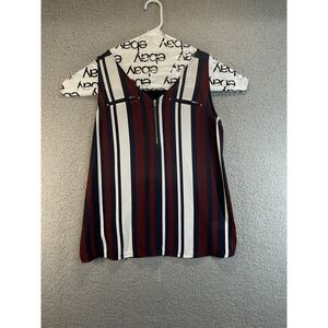 EXPRESS Striped ‎ Sleeveless Top - Size Large